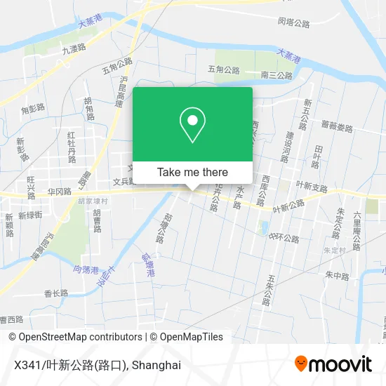 X341/叶新公路(路口) map