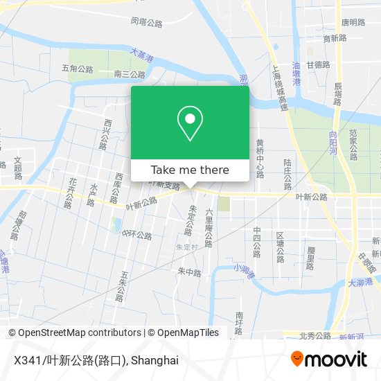 X341/叶新公路(路口) map