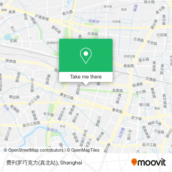 费列罗巧克力(真北站) map
