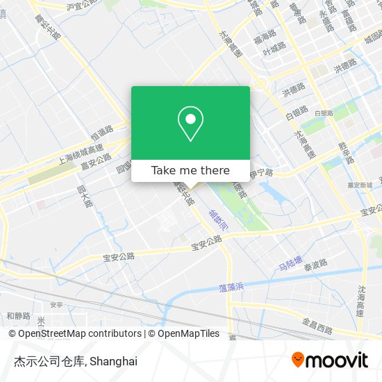杰示公司仓库 map
