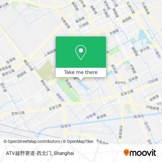 ATV越野赛道-西北门 map