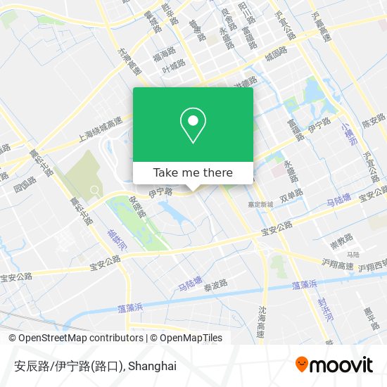 安辰路/伊宁路(路口) map