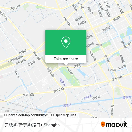 安晓路/伊宁路(路口) map