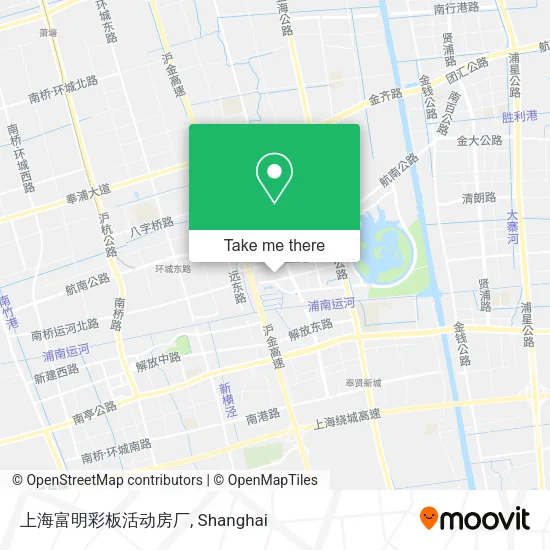 上海富明彩板活动房厂 map