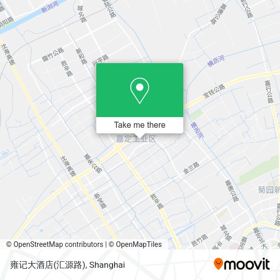 雍记大酒店(汇源路) map