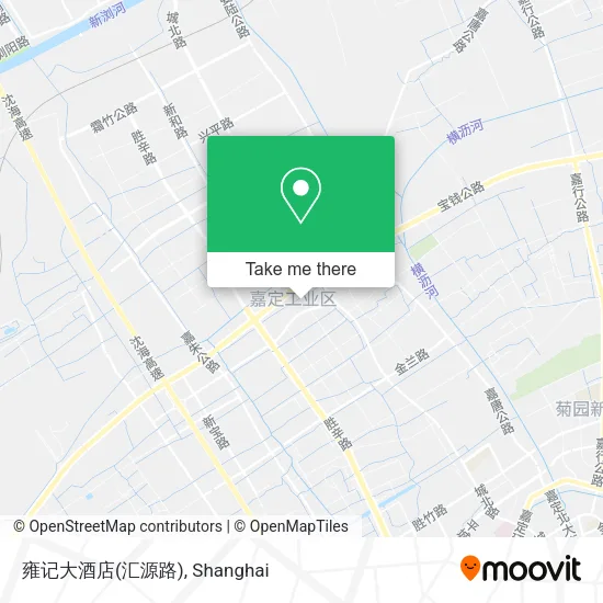 雍记大酒店(汇源路) map