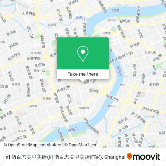 纤指百态美甲美睫(纤指百态美甲美睫陆家) map