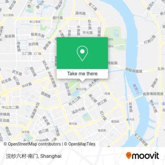 浣纱六村-南门 map