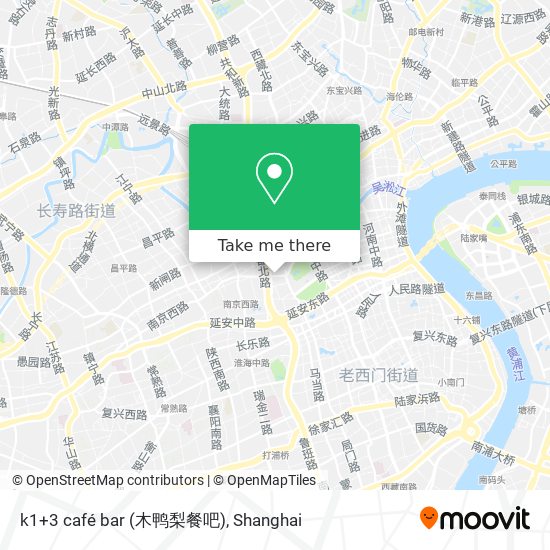 k1+3 café bar (木鸭梨餐吧) map