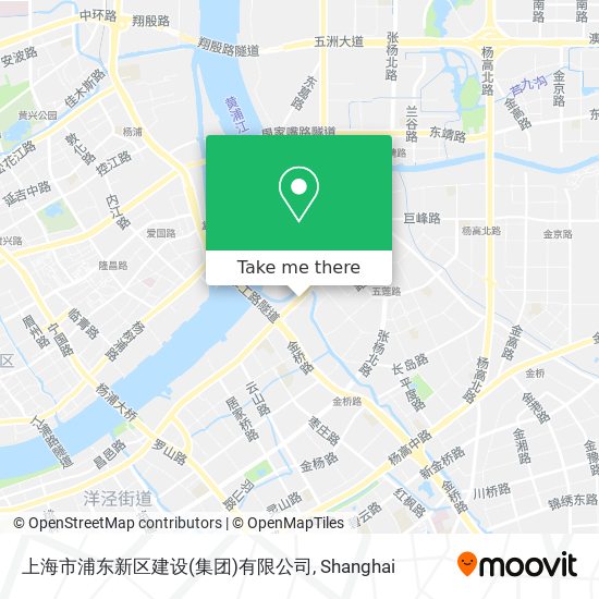 上海市浦东新区建设(集团)有限公司 map