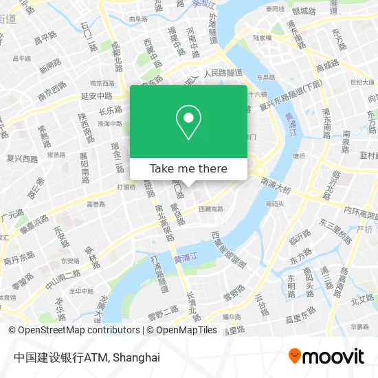 中国建设银行ATM map