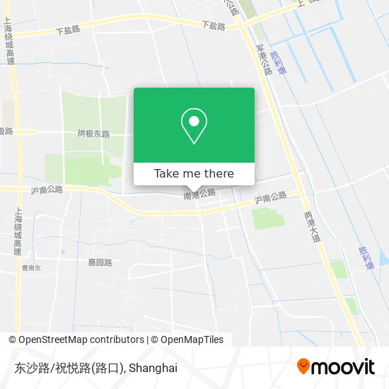 东沙路/祝悦路(路口) map