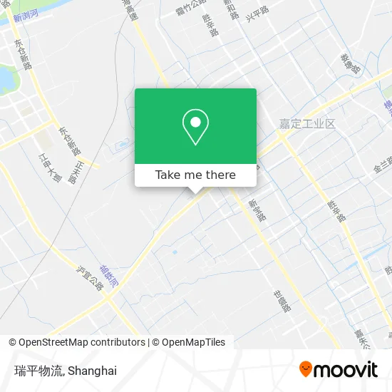 瑞平物流 map
