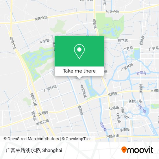广富林路淡水桥 map