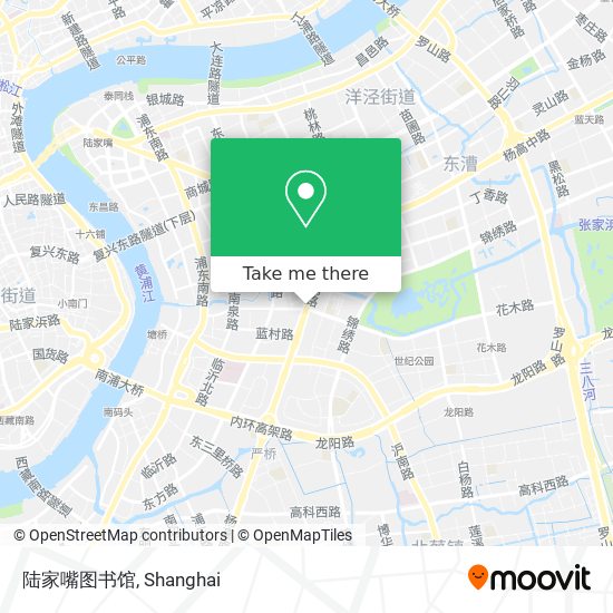 陆家嘴图书馆 map