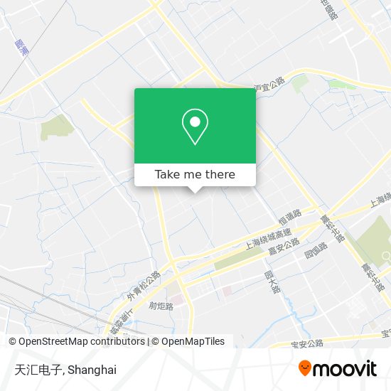 天汇电子 map