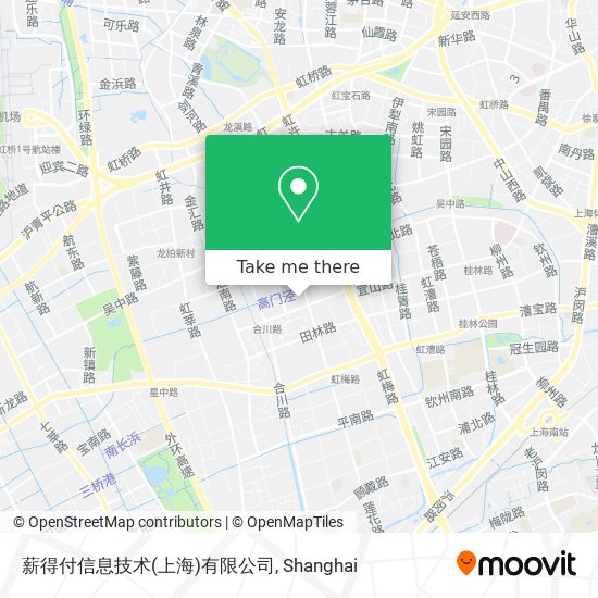 薪得付信息技术(上海)有限公司 map