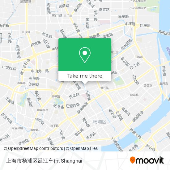 上海市杨浦区延江车行 map