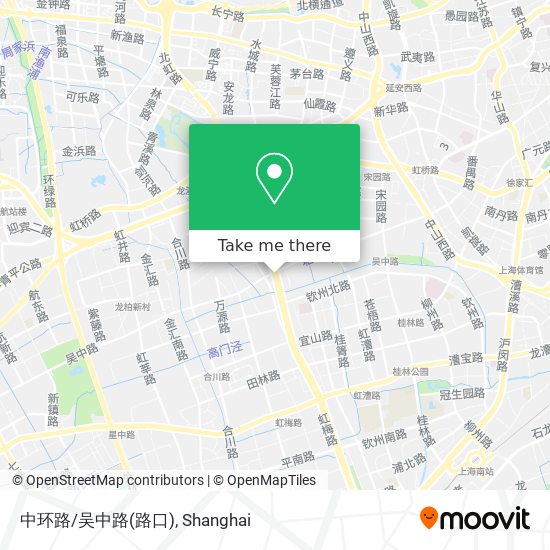 中环路/吴中路(路口) map