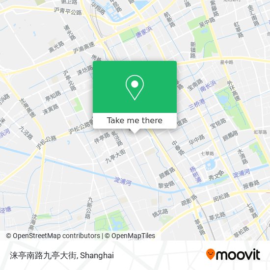 涞亭南路九亭大街 map