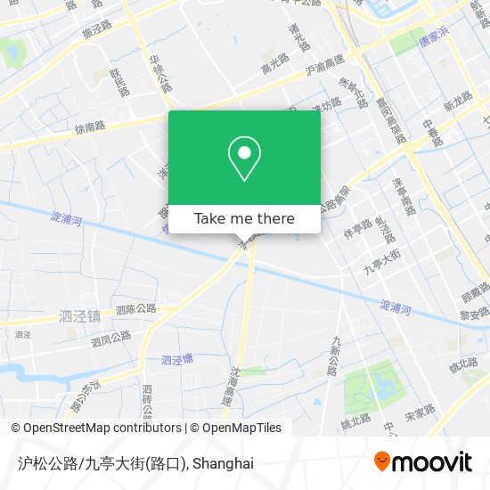 沪松公路/九亭大街(路口) map
