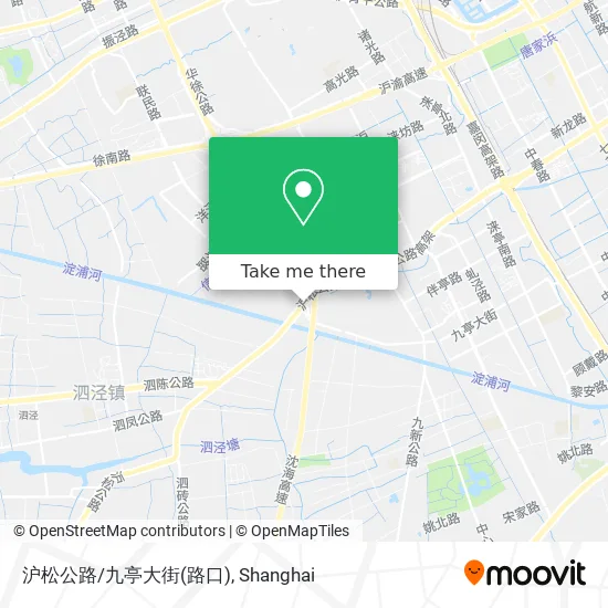沪松公路/九亭大街(路口) map