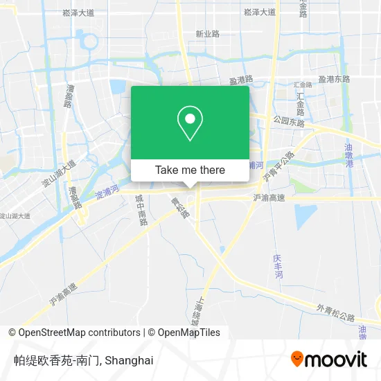 帕缇欧香苑-南门 map