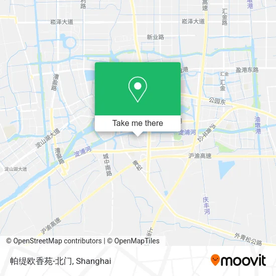 帕缇欧香苑-北门 map