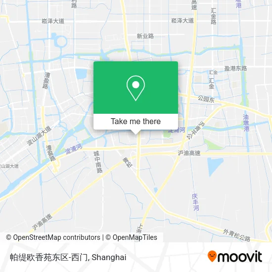 帕缇欧香苑东区-西门 map