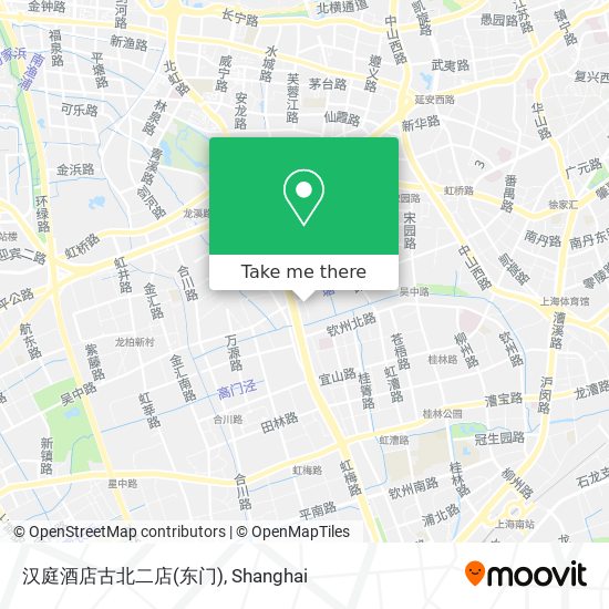 汉庭酒店古北二店(东门) map