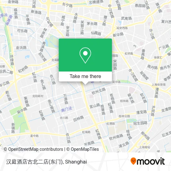 汉庭酒店古北二店(东门) map