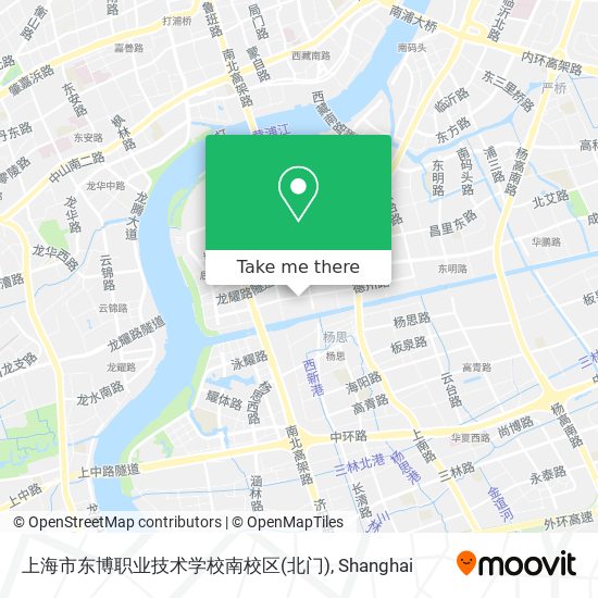 上海市东博职业技术学校南校区(北门) map