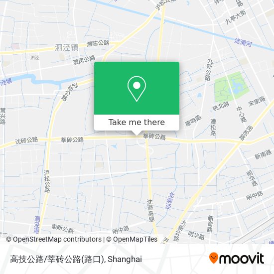 高技公路/莘砖公路(路口) map