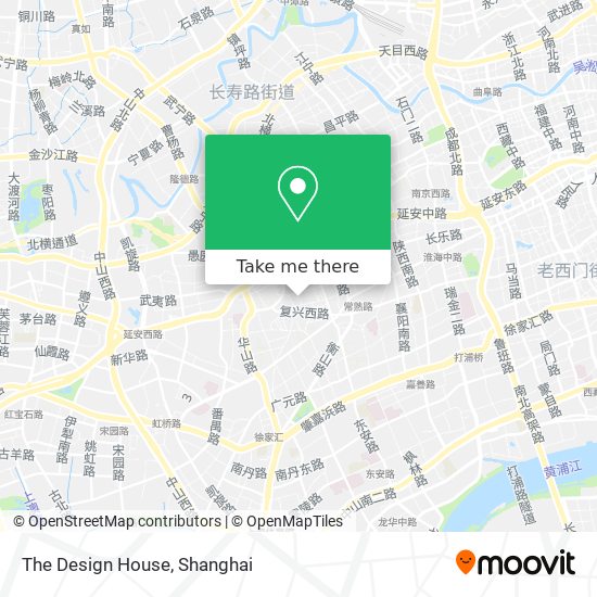 The Design House map