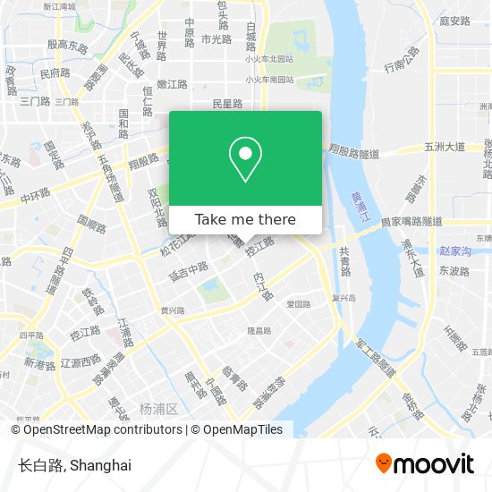 长白路 map
