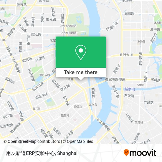 用友新道ERP实验中心 map
