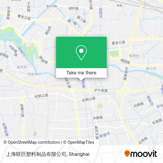 上海联巨塑料制品有限公司 map