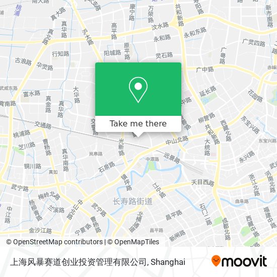 上海风暴赛道创业投资管理有限公司 map