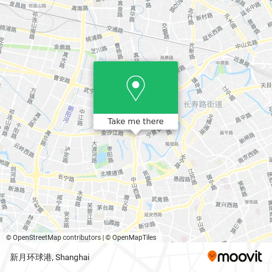 新月环球港 map