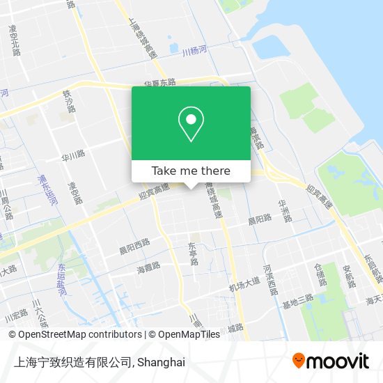 上海宁致织造有限公司 map