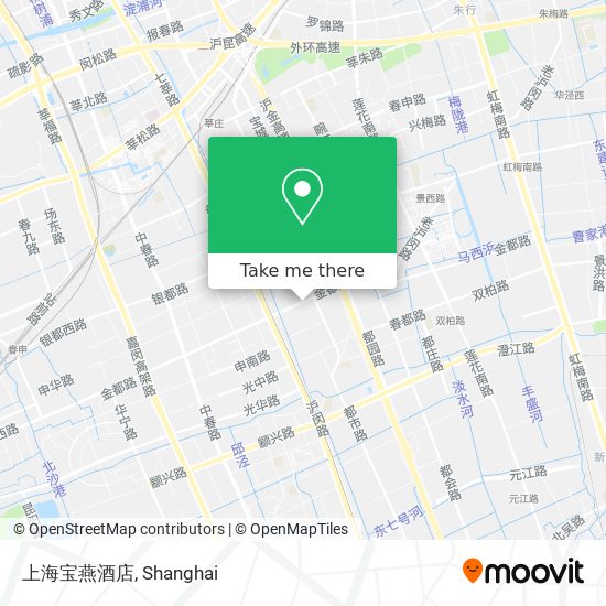 上海宝燕酒店 map