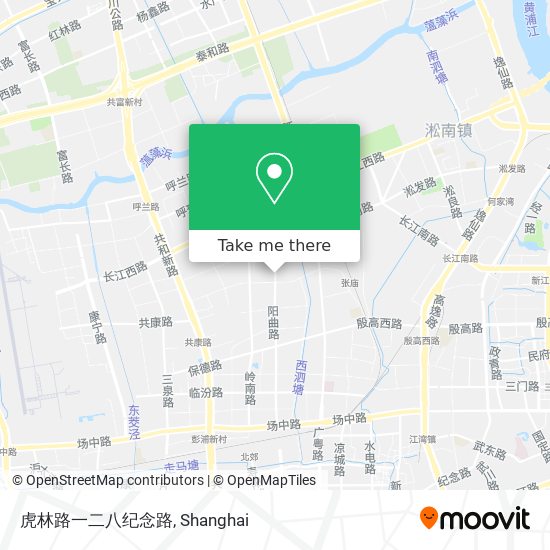 虎林路一二八纪念路 map