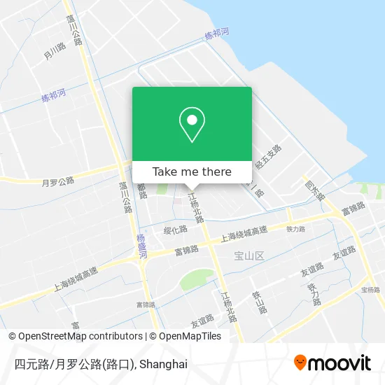 四元路/月罗公路(路口) map