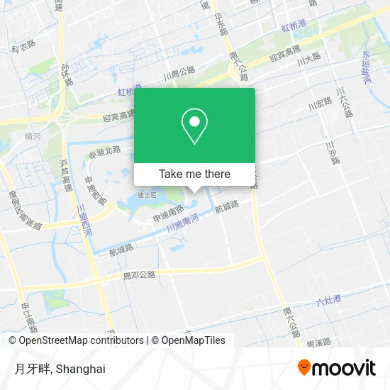 月牙畔 map