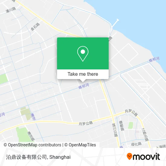 泊鼎设备有限公司 map