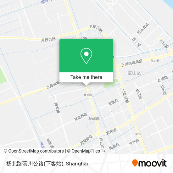 杨北路蕰川公路(下客站) map
