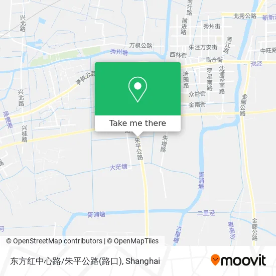 东方红中心路/朱平公路(路口) map