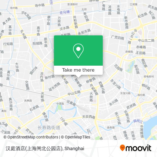 汉庭酒店(上海闸北公园店) map