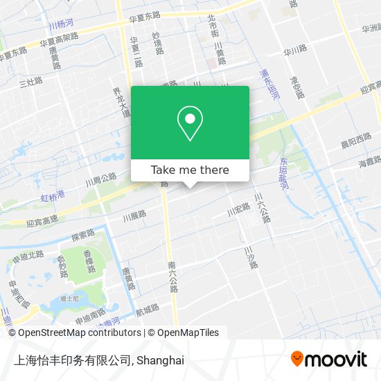 上海怡丰印务有限公司 map