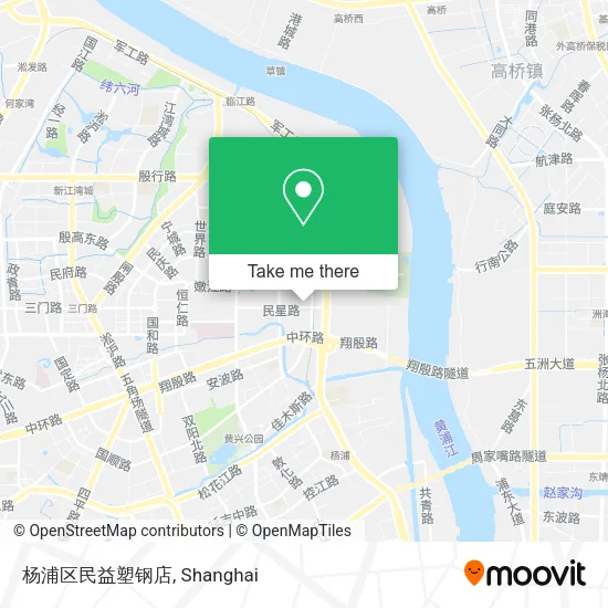 杨浦区民益塑钢店 map